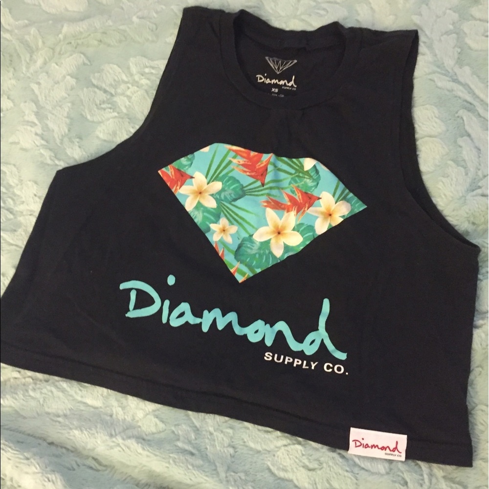 Diamond Supply Co. Crop Top 🌺