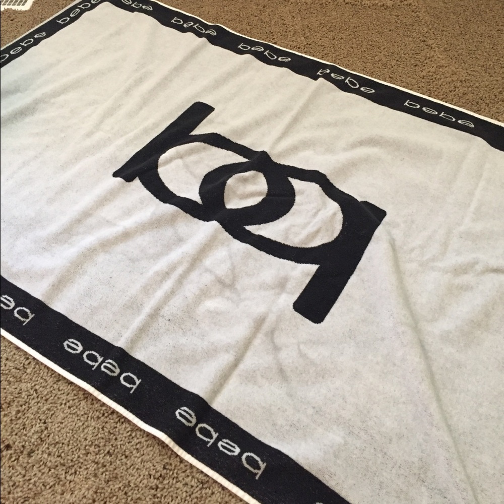 Bebe adult size beach towel