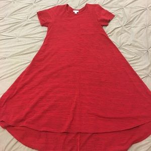 Deep Red LuLaRoe XXS Carly