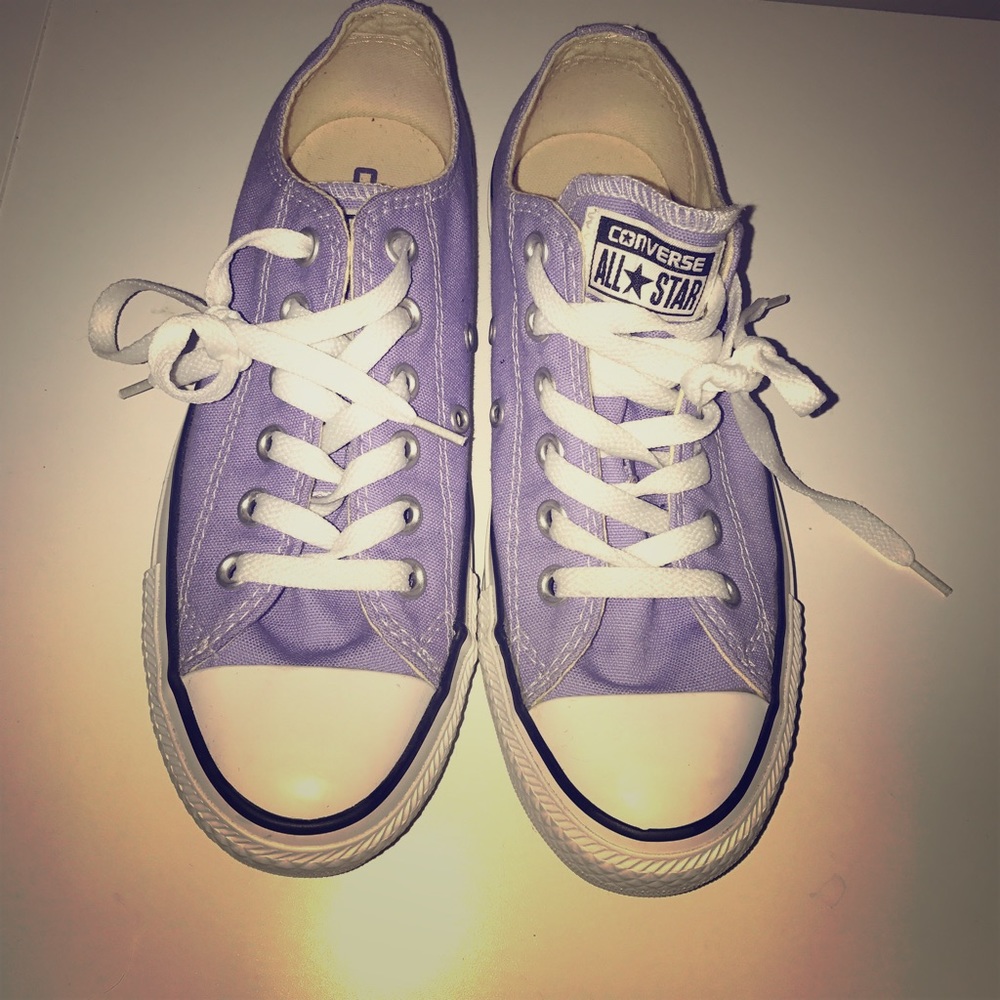 Converse Purple Low Top