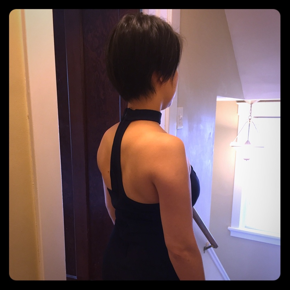 Elegant halter dress