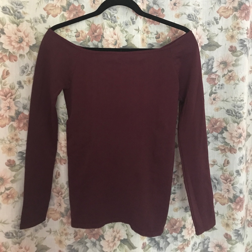 Free People Seamless Off The Shoulder Top