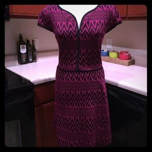 Super fun tribal print skater dress