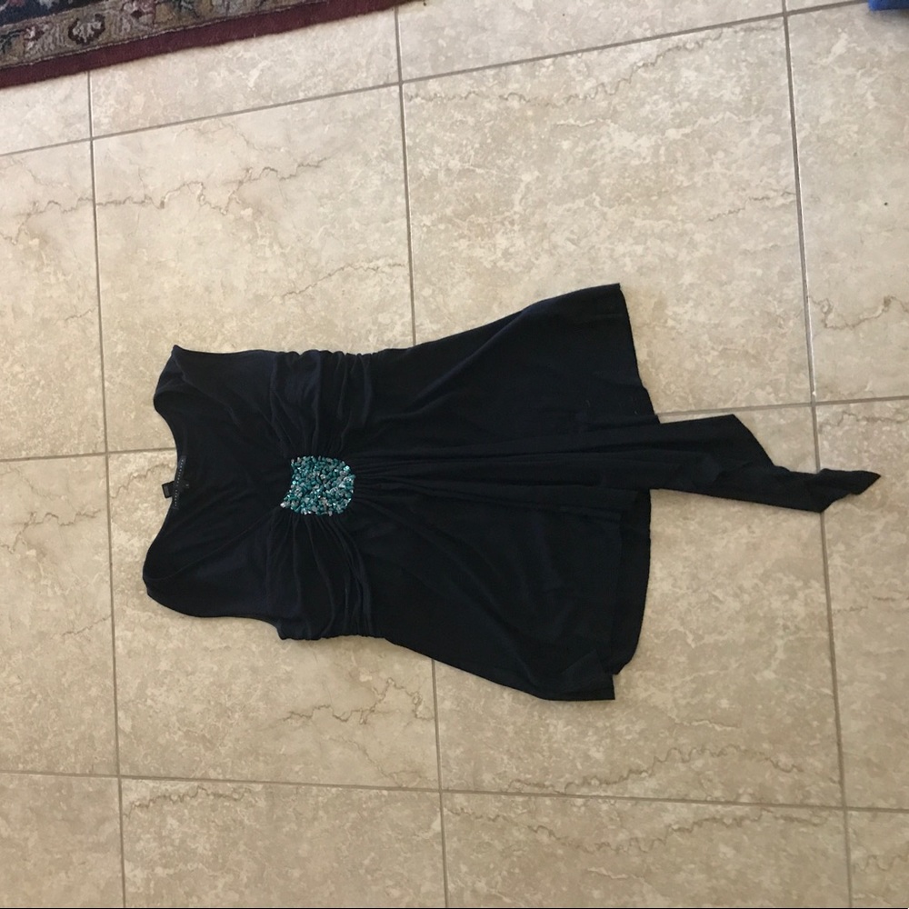 A jeweled tank top