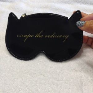 KATE SPADE NEW YORK CAT MASK COIN PURSE