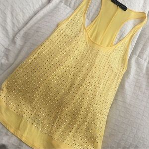 Yellow Razorback Tank