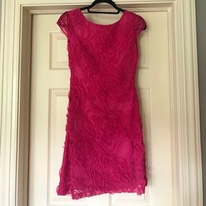 Hot Pink Antonio Melanie Tulle Party Dress