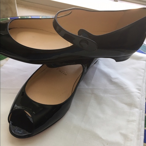 christian louboutin mary jane flats christian louboutin mary jane flats