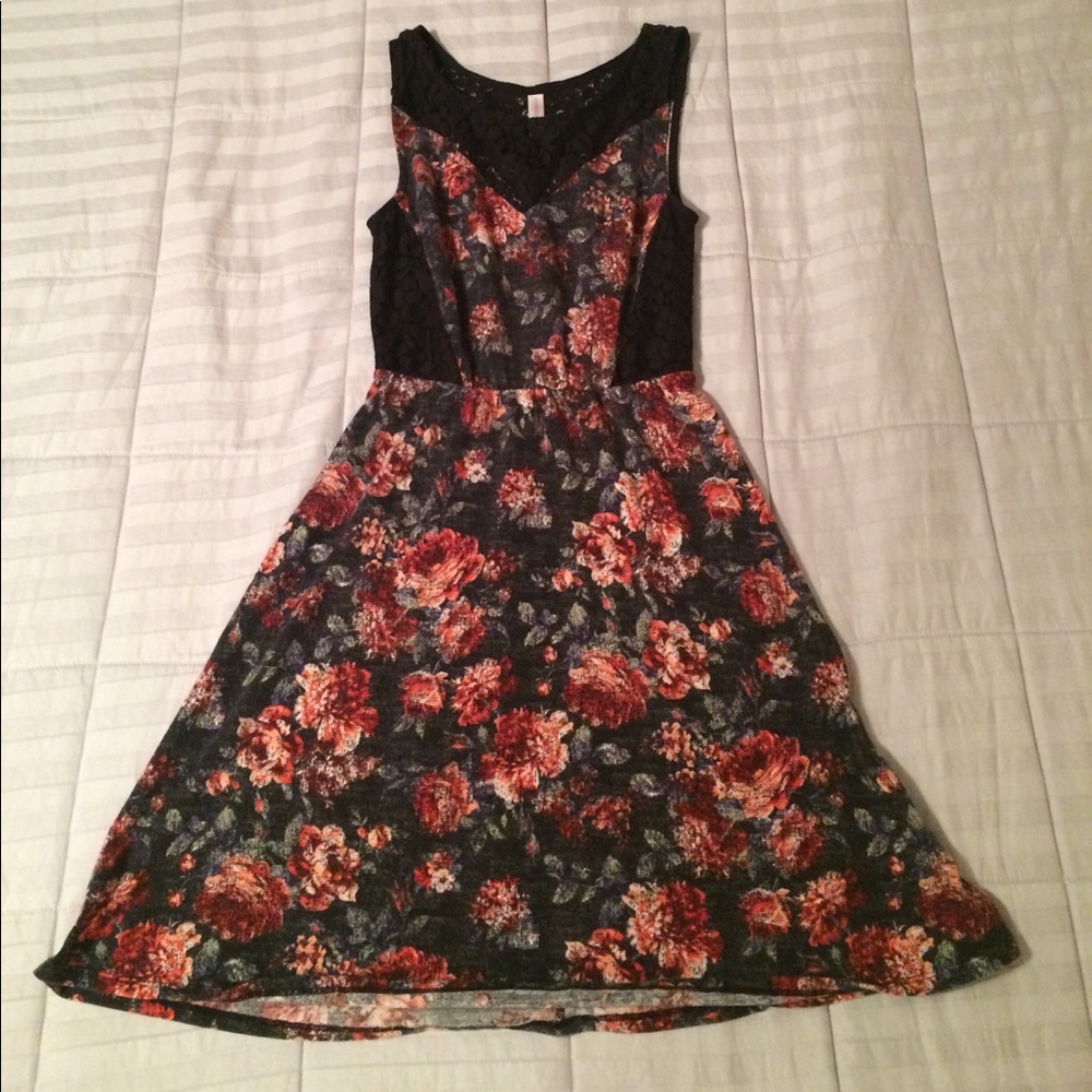 A floral dress
