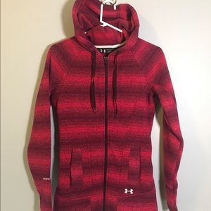 Underarmor Coldgear Women's Red hoodie