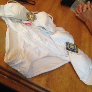 Victoria' Secret bikini set 2 tops and 1 bottom