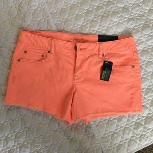 American Eagle Neon Midi Shorts