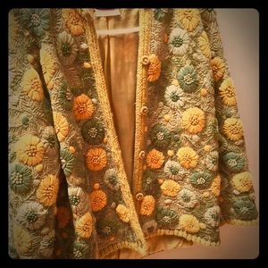 Vintage sweater jacket