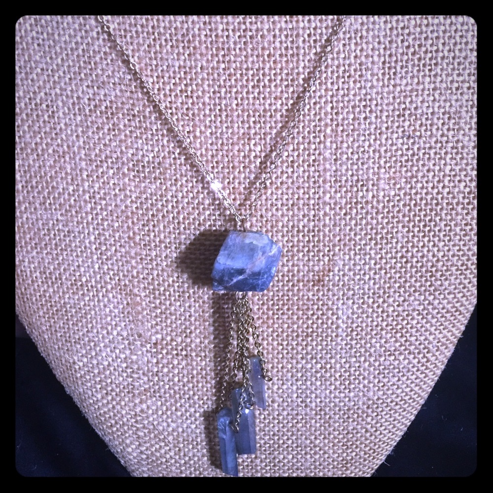 Rock necklace 19 inch long