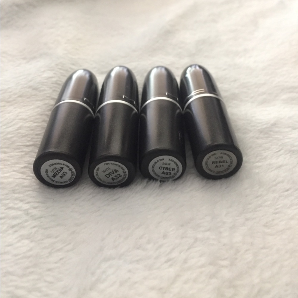 MAC lipsticks