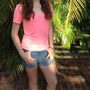 PINK Women's V-Neck Sleepwear Tee