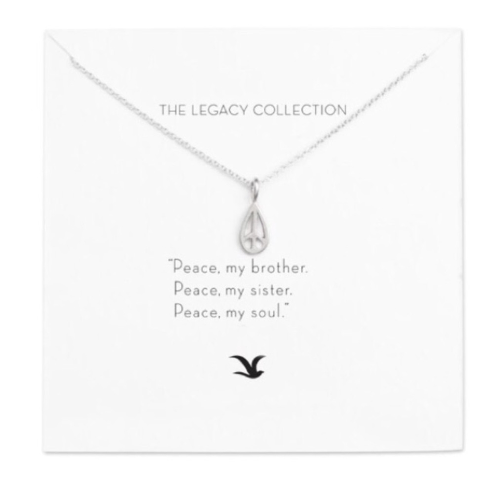 Maya Angelou's Peace Necklace