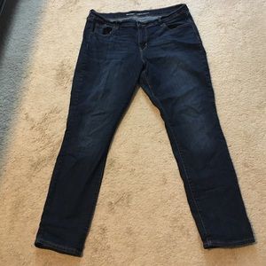 Old navy curvy 16 short skinny jeans