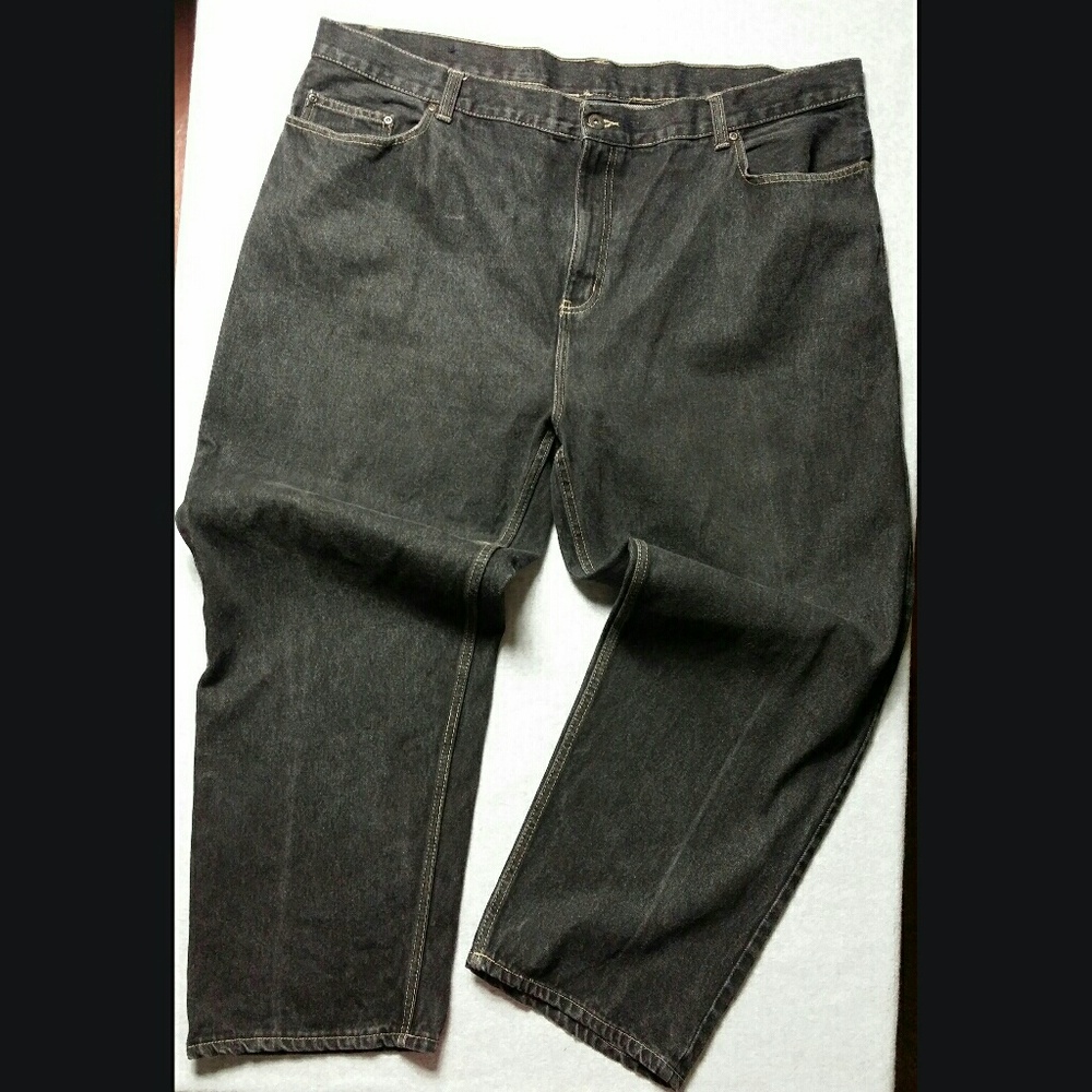 Faded Glory Men's Black Wash Jeans