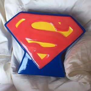 Superman piggy bank