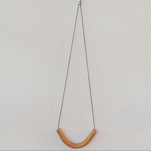 Polymer clay necklace