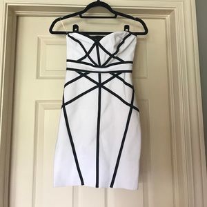 Two Piece Body Con Dress
