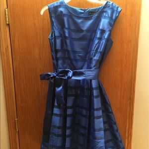 Royal blue dress