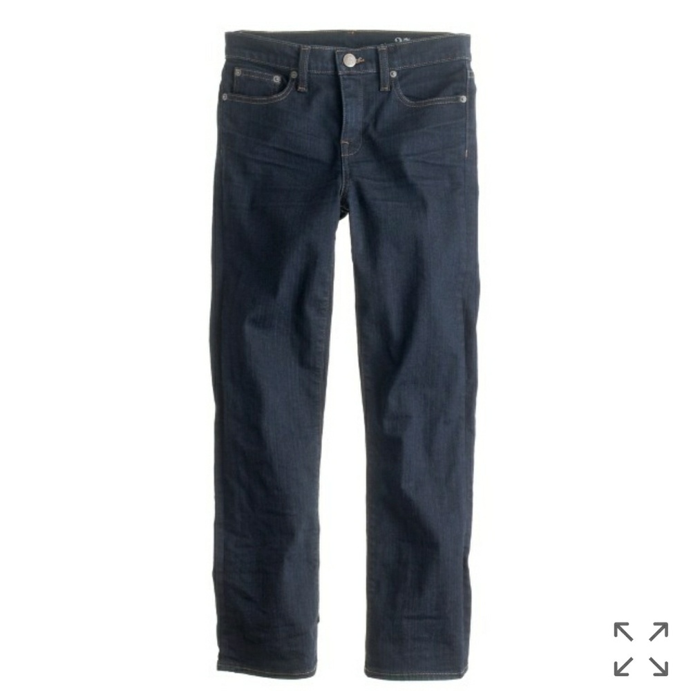 Vintage cropped jean in rinse wash