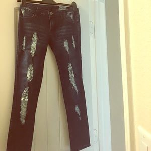 Siwy ripped jeans distressed ASO Kim Kardashian