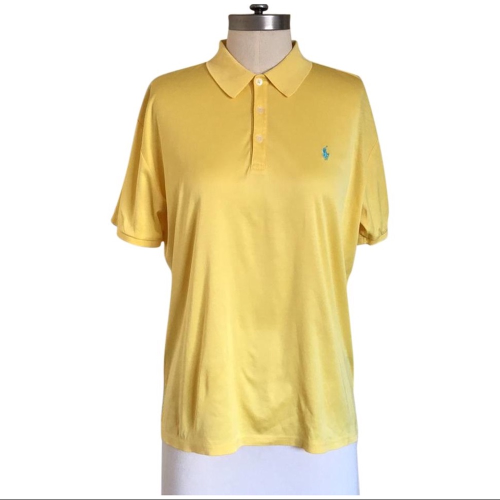 🌟Clearance🌟 Yellow golf polo shirt