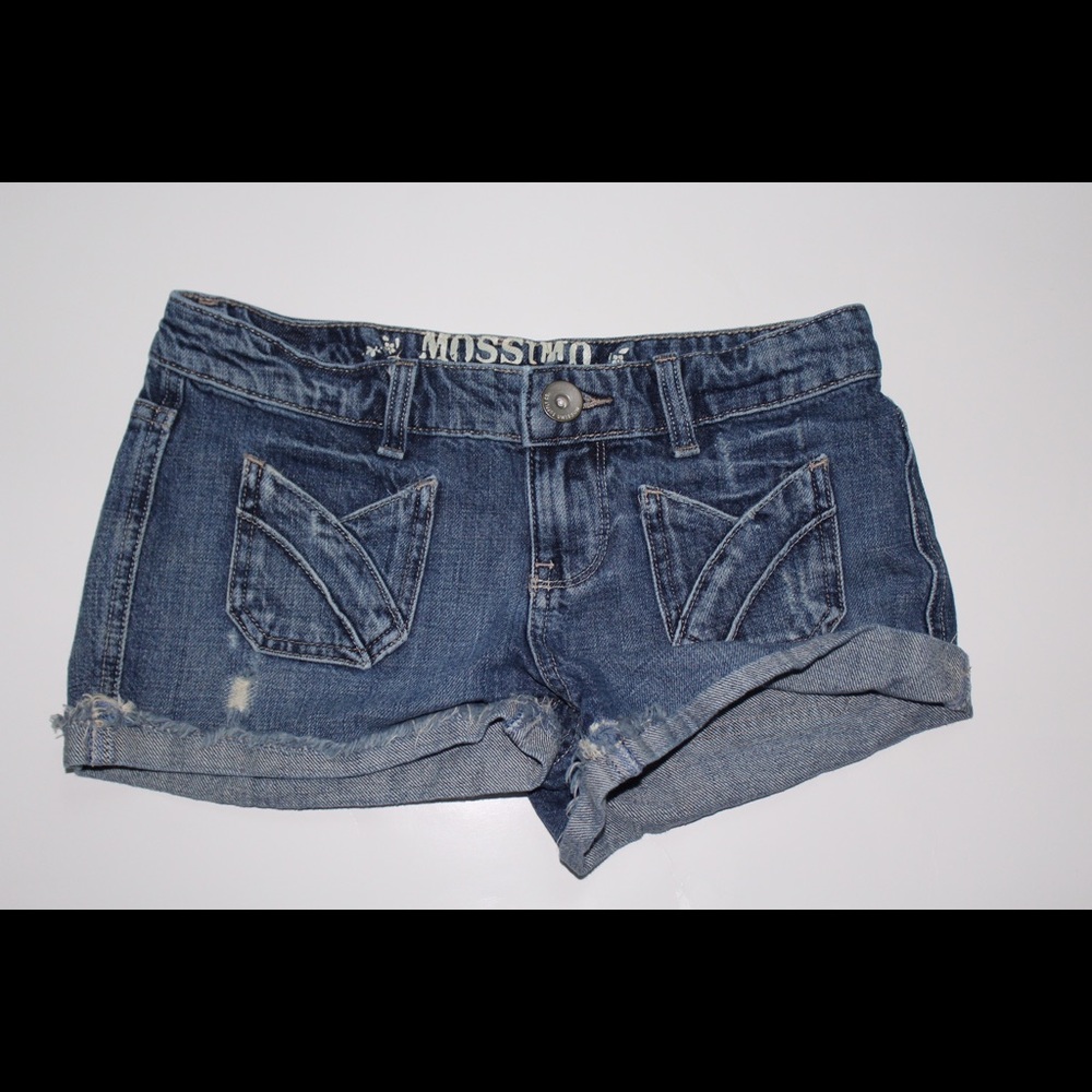 denim shorts size 1