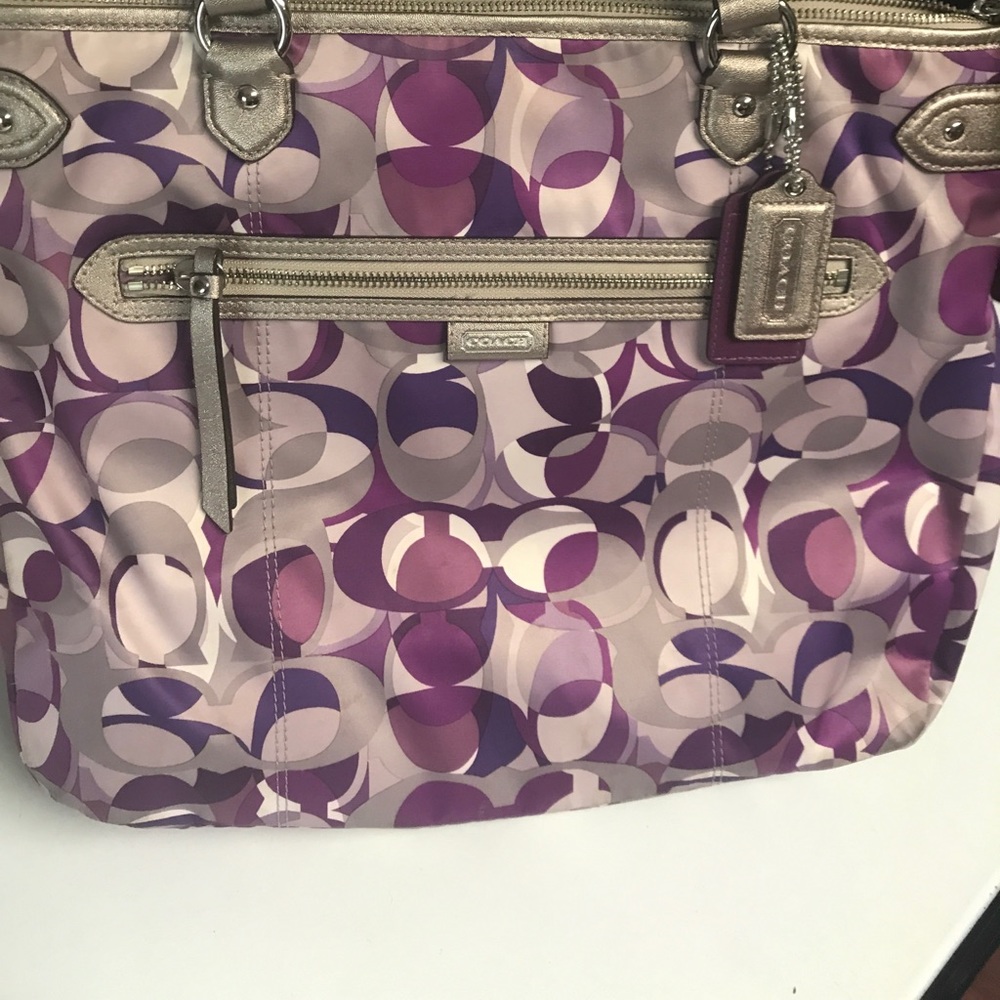 Authentic coach purse