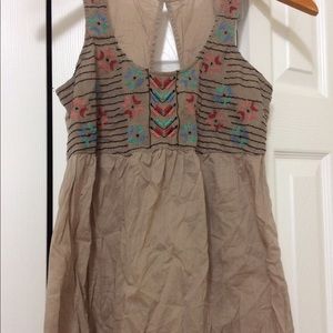 Tribal Tan Top