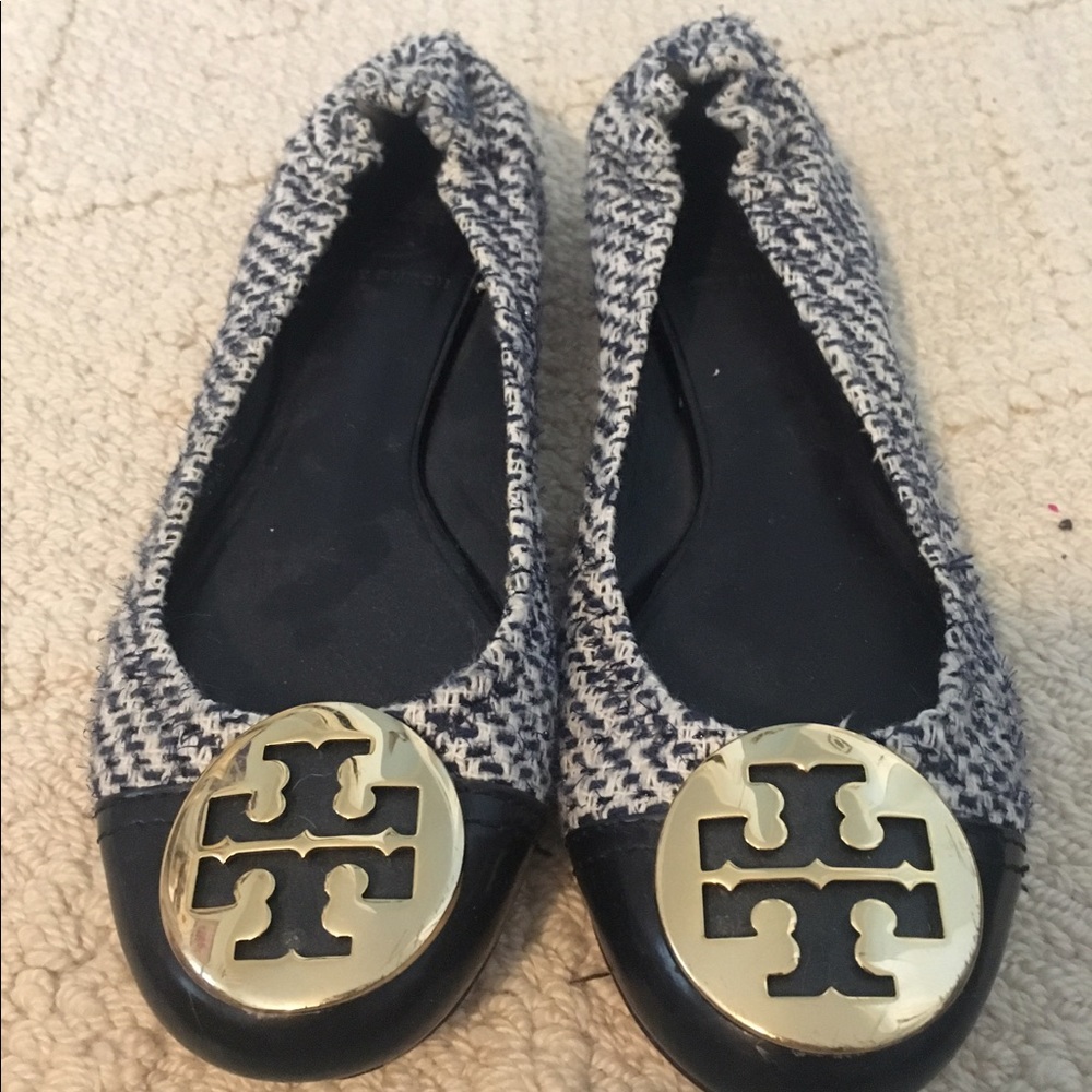 Authentic Tory Burch Flats (hardly ever worn)