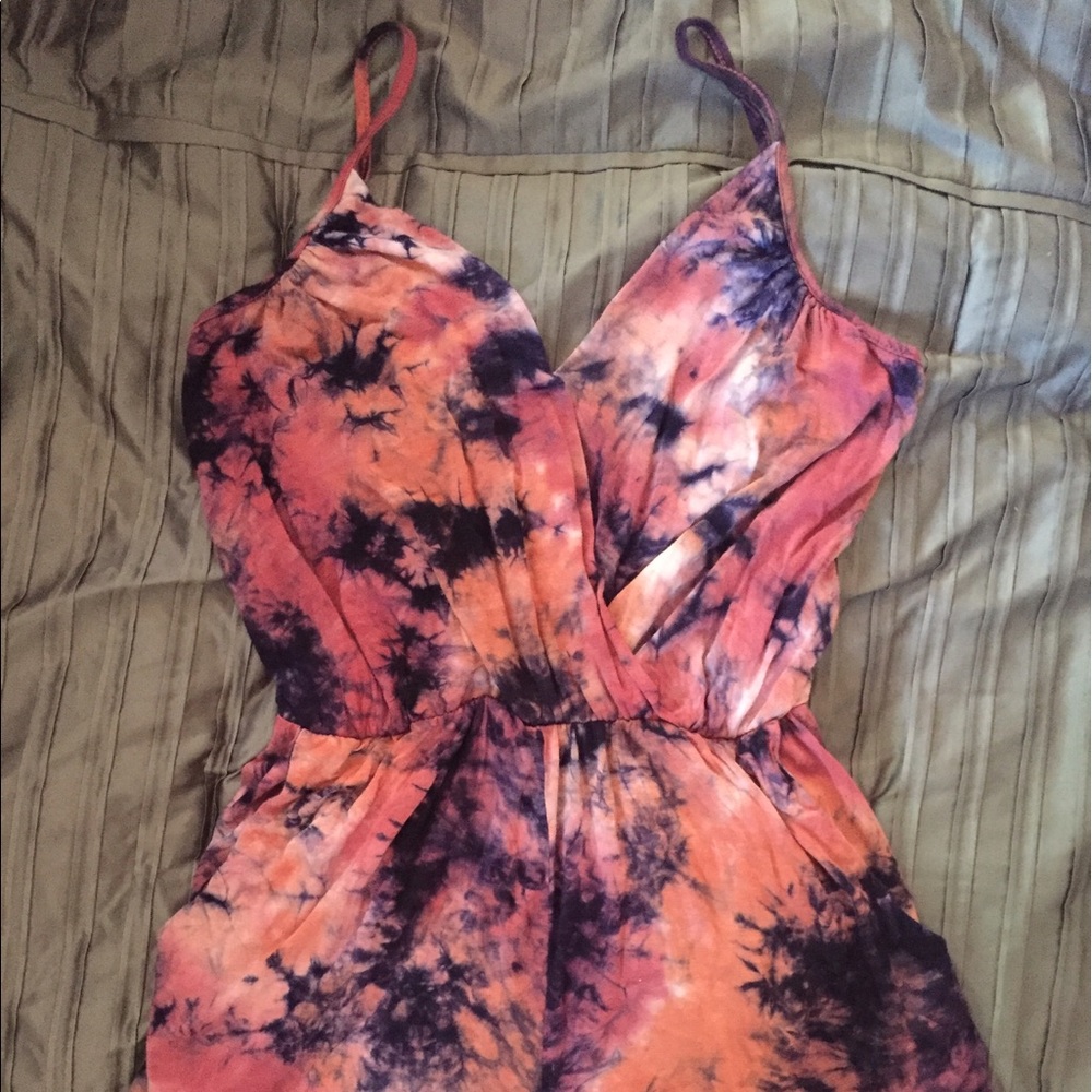 Tie dye romper