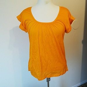 Trina Turk Orange tie back top