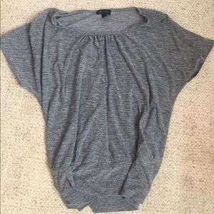 Loose fitting grey top
