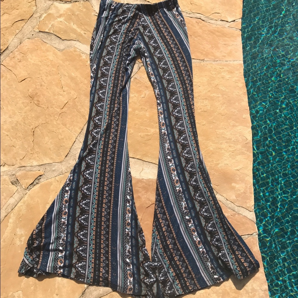 Bell bottom hippie pants