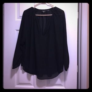 Black blouse size medium