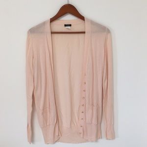 Jcrew Light Pink Cardigan