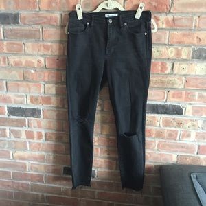 Madewell off black jeans