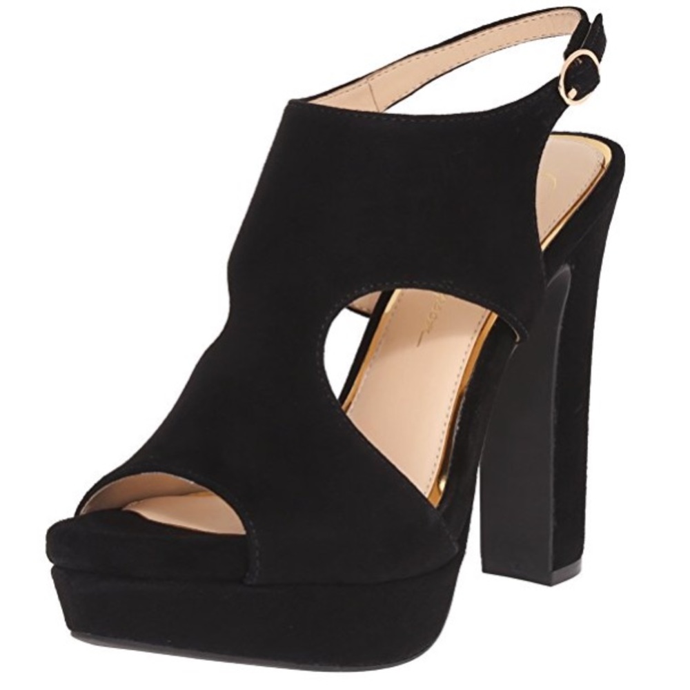 Jessica Simpson Barrow Suede Platforms.