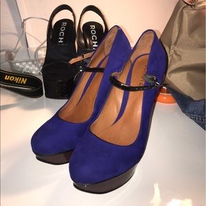 Schutz Blue Pumps **Pre owned**
