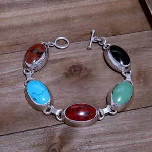 925 & Multistone Bracelet