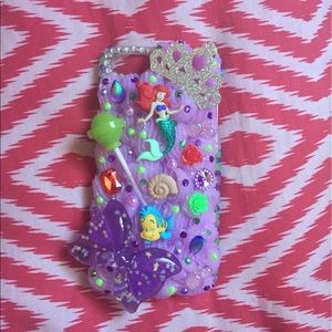3D Whipped Glo n Dark iPhone 6/sLil Mermaid Case