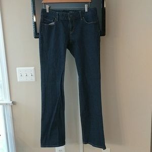 Ann Taylor Loft curvy boot boot cut jeans