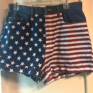 NWT AMERICAN APPAREL JEAN SHORTS