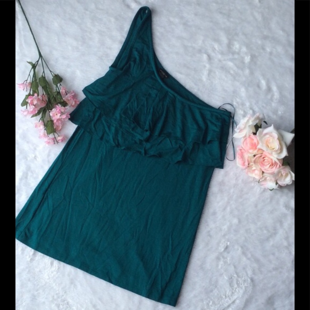 ann taylor one shoulder top