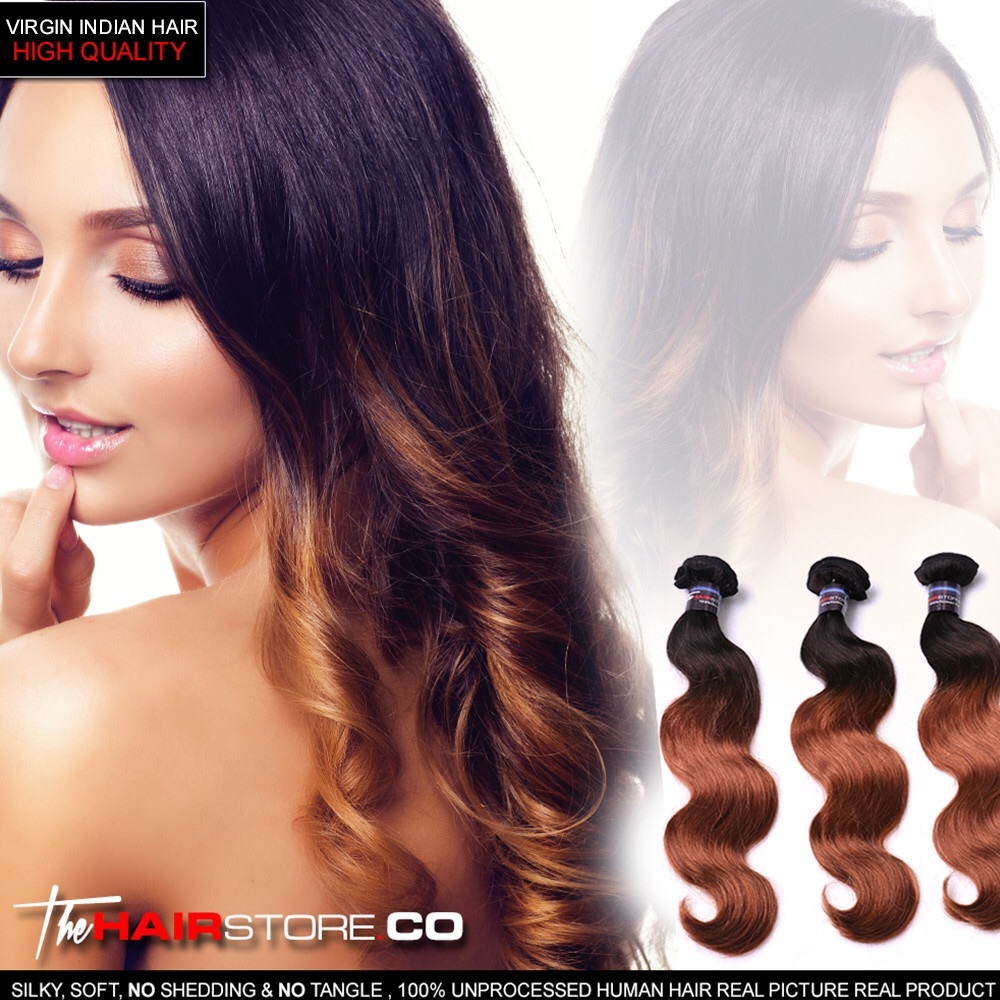 High Quality💫 Indian Virgin Hair ExtensionsONLINE - Picture 1 of 7