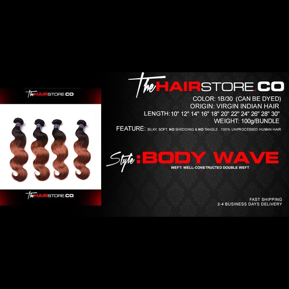 High Quality💫 Indian Virgin Hair ExtensionsONLINE - Picture 3 of 7